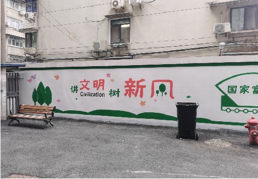 襄城社区墙绘